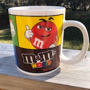 M&M's World New York Souvenir M&M Characters Collectible Coffee Mug Cup